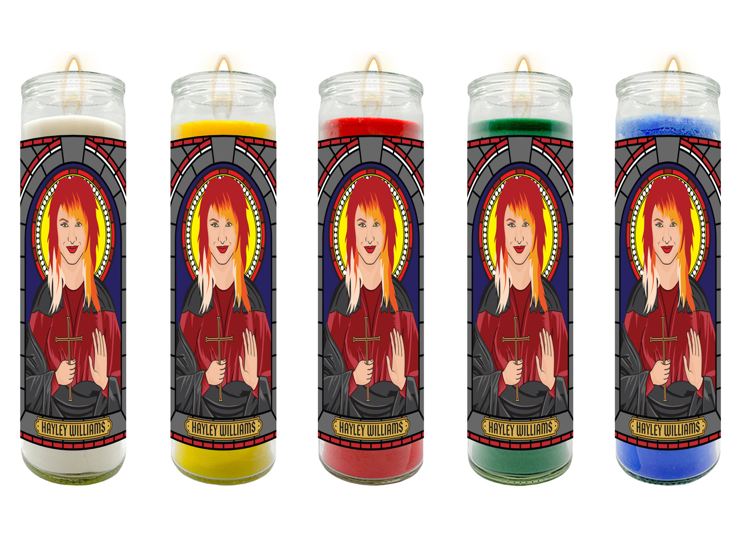 Hayley Williams Paramore Prayer Candle