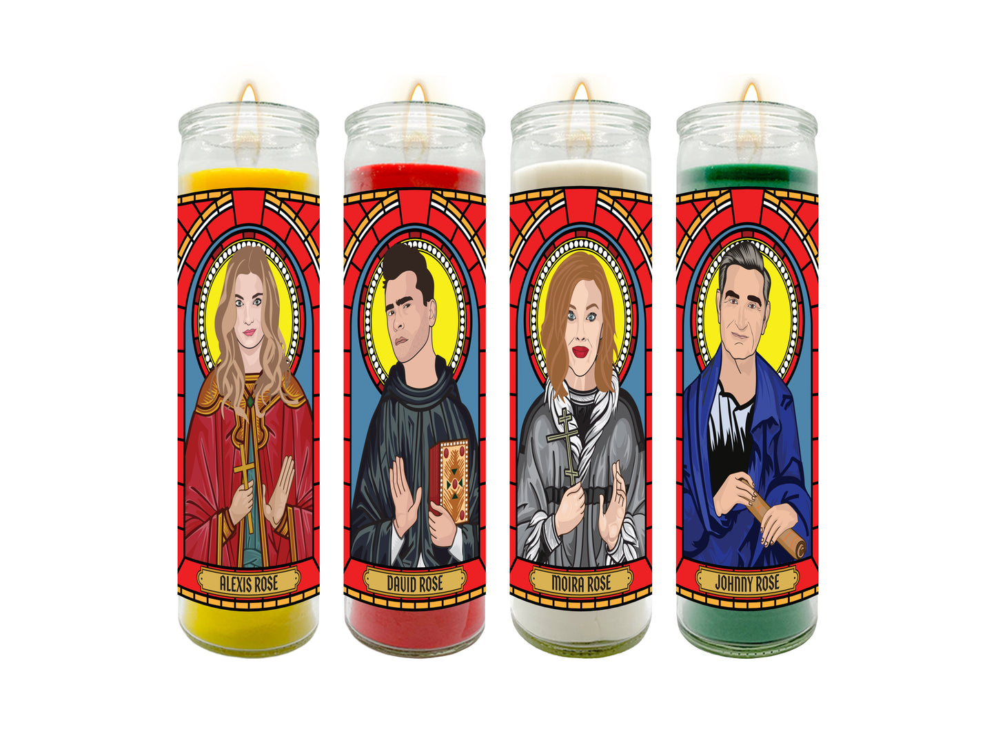 Rose Family Prayer Candle Series