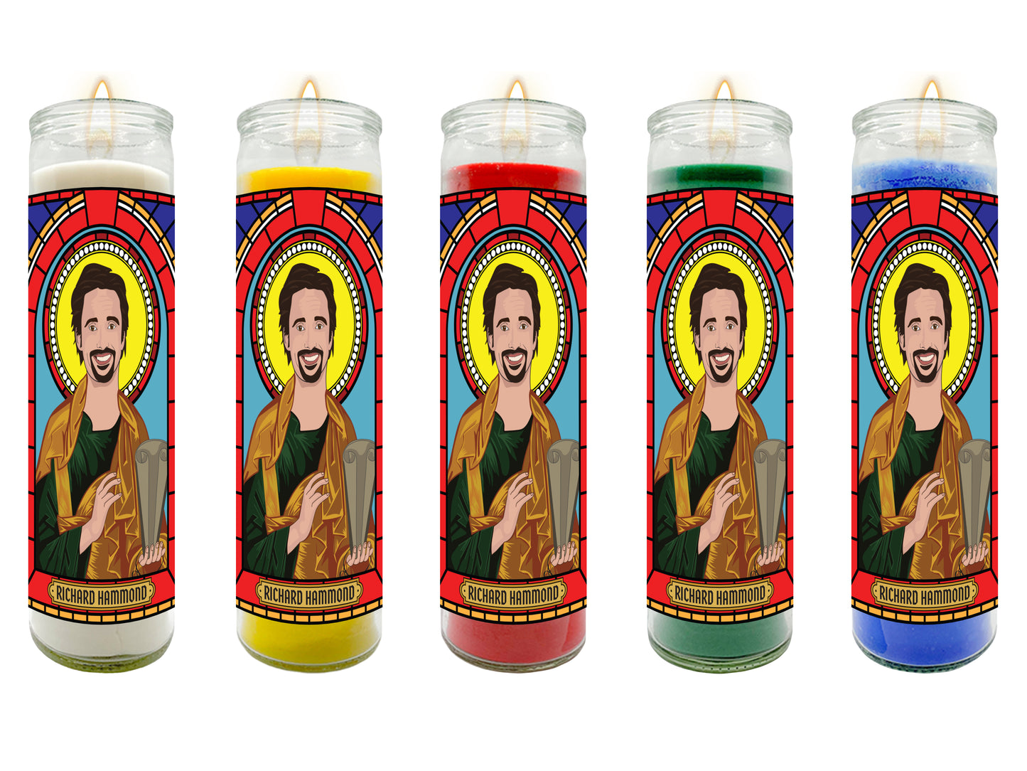 Top Gear / Grand Tour Illustrated Prayer Candle Series